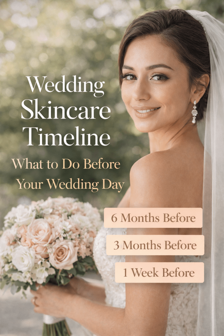bridal skincare timeline